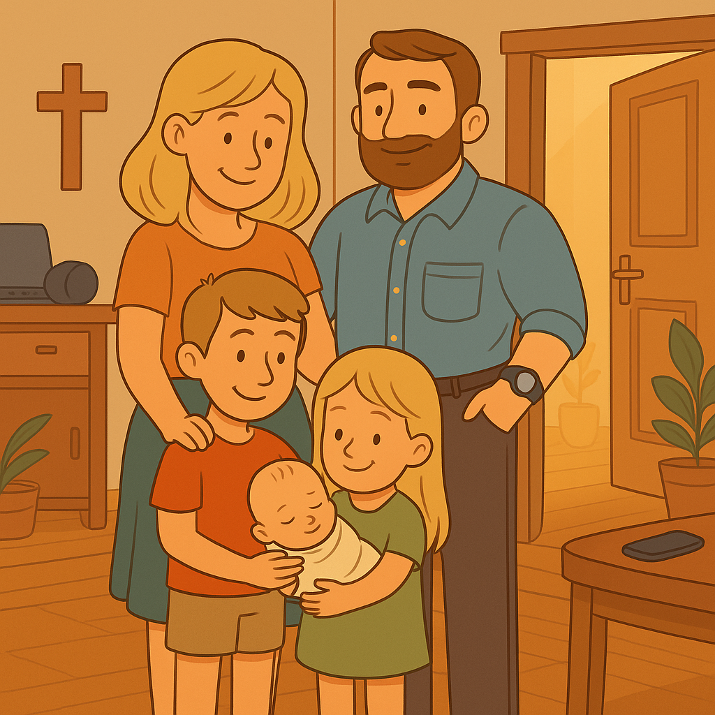 Patrick and Family When he approached his wife with plans for starting his own company in 2004, not only was Sharon at peace, she was behind him 100% and willing to make sacrifices because she believed that Patrick could build something amazing.