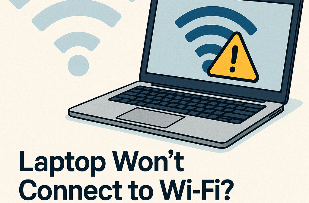 Laptop Won’t Connect to Wi-Fi? 5 Quick Fixes Anyone Can Try