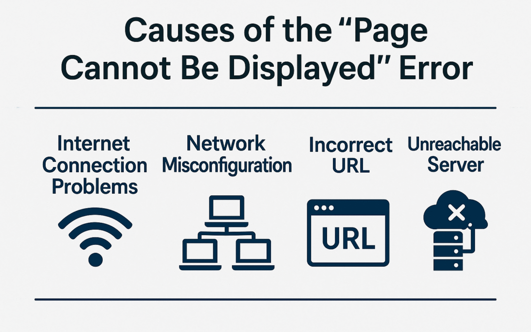 The Dreaded “Page Cannot Be Displayed” Error Explained