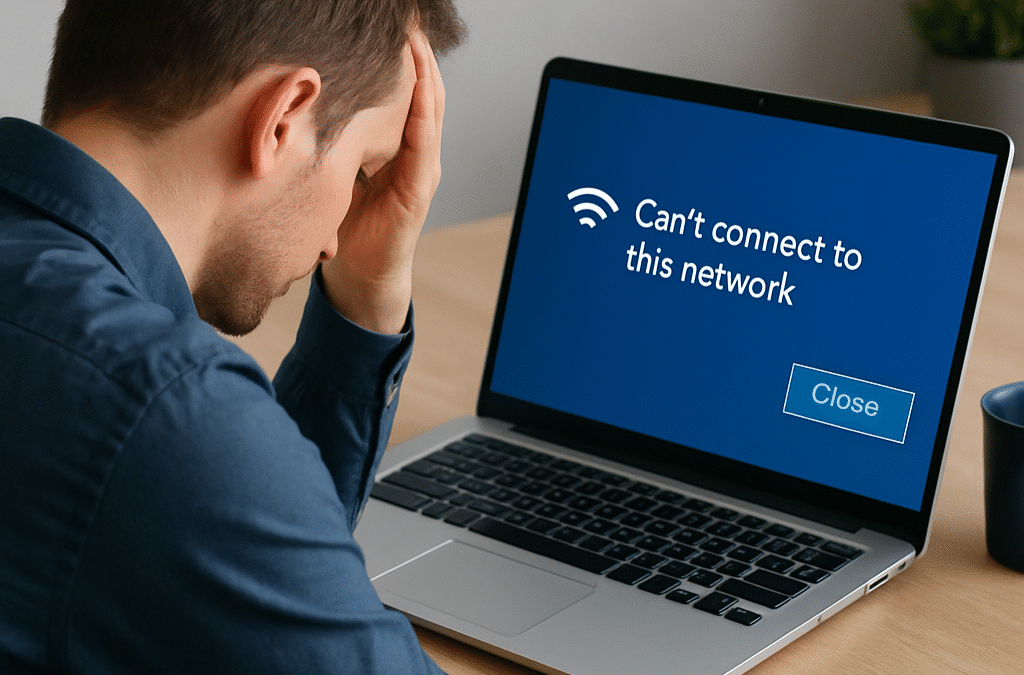 How To Fix “Can’t Connect To This Network” Error on Windows PC  