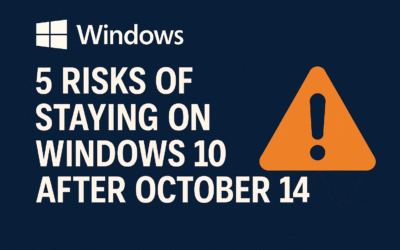 5 Risks of Staying on Windows 10 After October 14