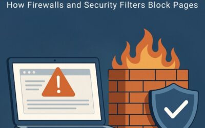 When It’s Not the Website: How Firewalls and Security Filters Block Pages 