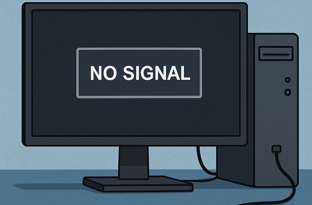 Why Your Monitor Says “No Signal” Even When It’s Plugged In  
