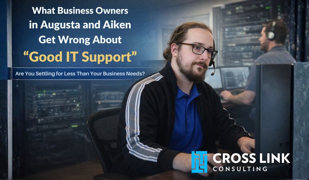 What Business Owners in Augusta and Aiken Get Wrong About “Good IT Support”