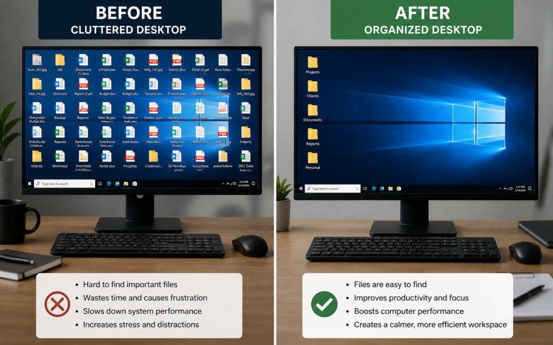 How Desktop Hygiene Increases Productivity, Efficiency, and Computer Performance