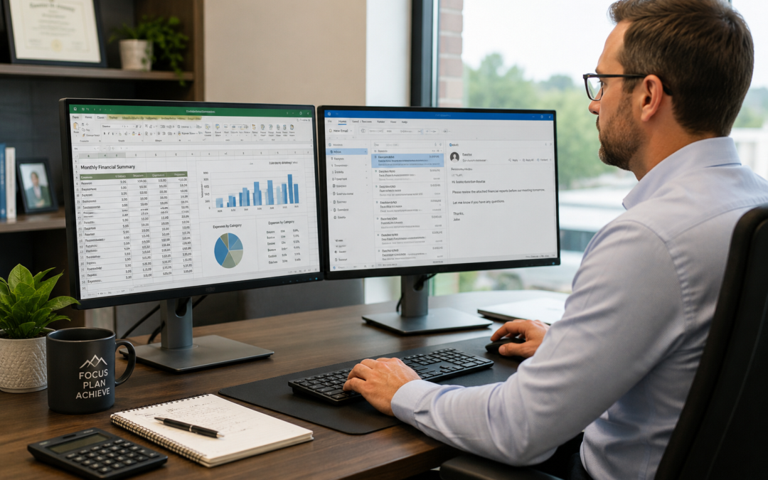How Dual Monitors Improve Productivity and Reduce Workplace Frustration